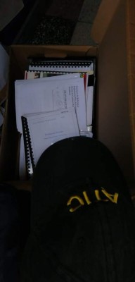 Cajas apiladas en una bodega: las fotos que no vio del allanamiento en casa de madre de Marco Bográn