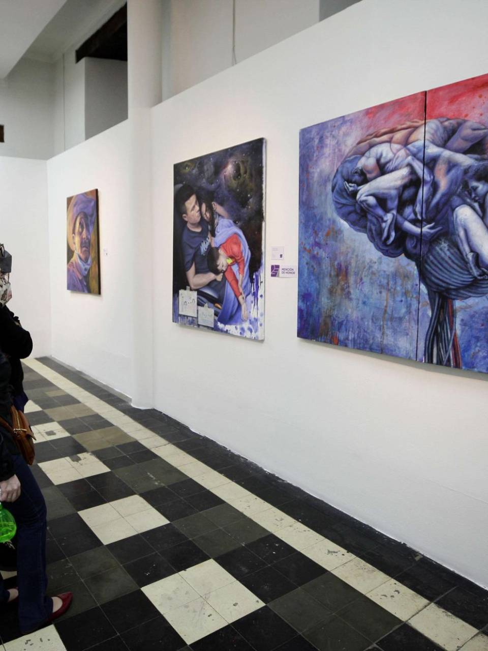 El público disfrutó de la diferentes propuestas presenttes en la bienal.