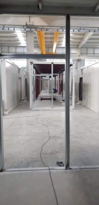 ¿Qué sabemos de la fábrica donde se hicieron los hospitales móviles?