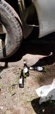 Dramática escena donde murieron tres universitarias y un empresario, en Copán