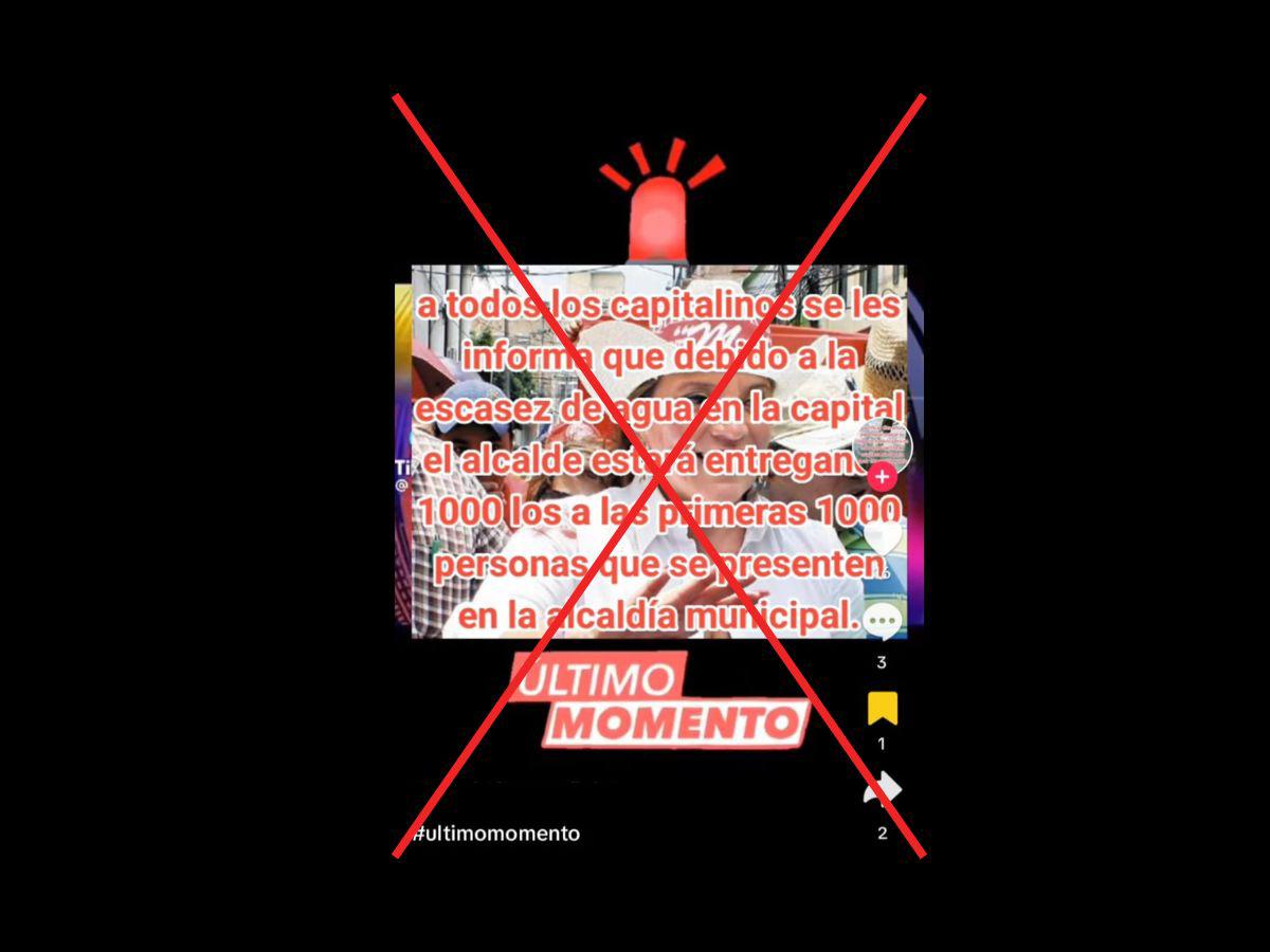 $!Captura de pantalla a una publicación de TikTok realizada el 1 de abril de 2024.