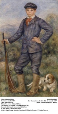 Un renoir íntimo en el museo Thyssen