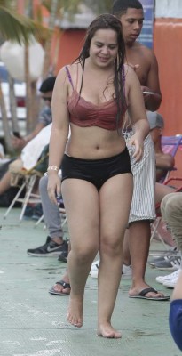 Ellas se robaron las miradas en los centros turísticos