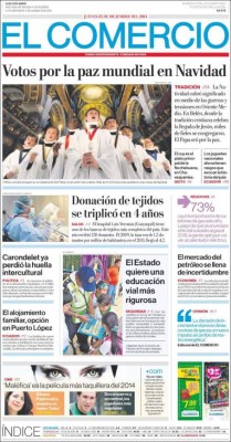 Las portadas navideñas del mundo