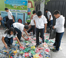 Escuela Cerro Grande recolecta el primer cargamento de residuos