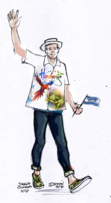 Arte y patrimonio de Honduras en Río 2016