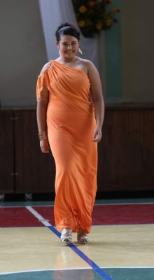 Andrea Espinoza es la señorita Sagrado Corazón