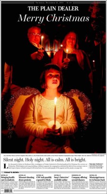 Las portadas navideñas del mundo