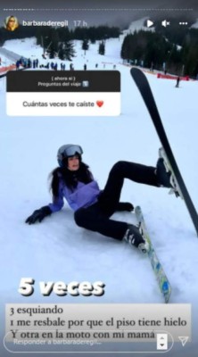 El percance que sufrió Bárbara de Regil en un helicóptero en Canadá