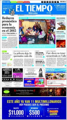 Las portadas navideñas del mundo