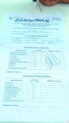 Honduras: Conductor de bus que transportaba a Testigos de Jehová salió con permiso falso