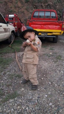 Alejandro: el chiquillo que sueña ser parte de una noble institución