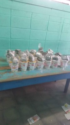 Oculta en sopas instantáneas, mujer intentó introducir marihuana en cárcel de Choluteca
