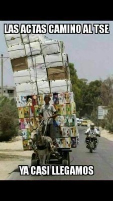 Tardanza de resultados electorales en Honduras genera graciosos memes