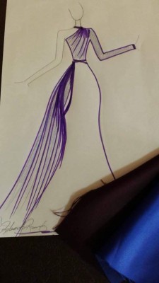 Diseñadores catrachos muestran bocetos de las tendencias que se verán en las próximas fiestas prom