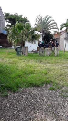 Cajas apiladas en una bodega: las fotos que no vio del allanamiento en casa de madre de Marco Bográn