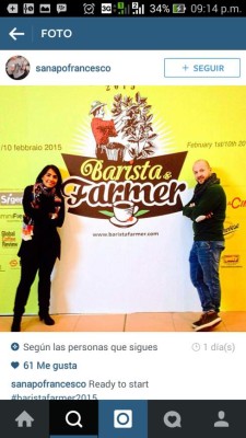 Un aromático café con sello catracho