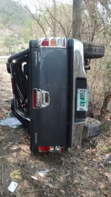 Muere niña en accidente en la carretera de Santa Rosa a Gracias