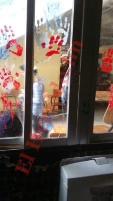 El ambiente de este viernes en la Universidad Nacional Autónoma de Honduras tras varias semanas de tomas