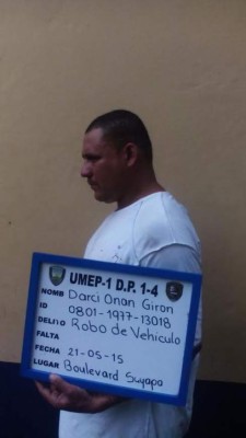 Honduras: Recuperan camioneta robada en el barrio Guadalupe