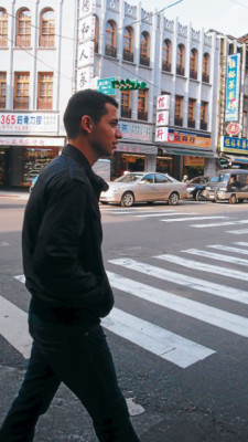 Un estudiante hondureño en Taiwán