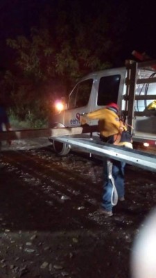 EEH atiende daños en Santa Bárbara, Colón y San Pedro Sula este domingo