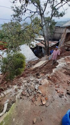 Fuertes lluvias dejan unos 300 damnificados en el Distrito Central