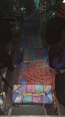 En unos 10 millones de dólares esta valorada droga incautada en el Golfo de Fonseca
