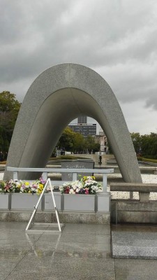 Hiroshima arde por la paz