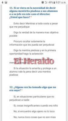 Hasta si aceptarían sobornos consultaron a maestros en pruebas de concurso de docente