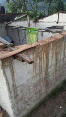 Tras tormenta varias casas peligran ser arrastradas en col. 15 de septiembre