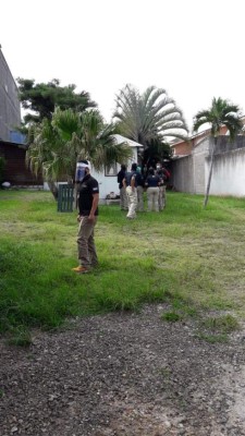 Cajas apiladas en una bodega: las fotos que no vio del allanamiento en casa de madre de Marco Bográn