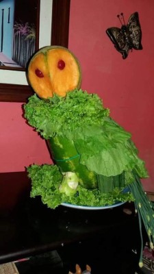 Frutas y verduras, los lienzos perfectos para el chef Frank