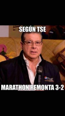 Marathón se pierde la gran final y graciosos memes inundan las redes