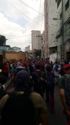 FOTOS: La capital, epicentro de caóticas escenas durante violentas protestas