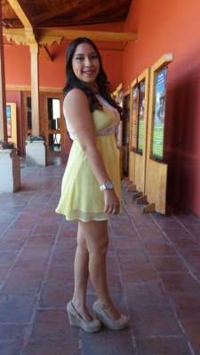 Candidatas a la reina de la feria de Comayagua