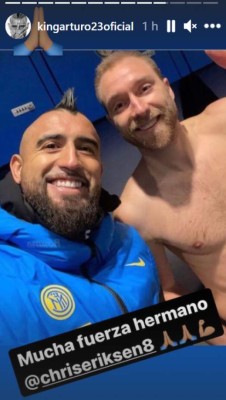 El mundo del fútbol se solidariza con Christian Eriksen