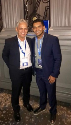 Entrenador hondureño Amado Guevara se roza con Löw, Deschamps y otros grandes técnicos