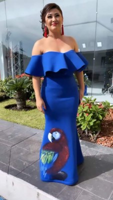 La curiosa historia detrás del vestido de Milagro Flores en el Bicentenario