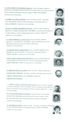 Exfuncionarios de la UNA se presentarán ante la justicia