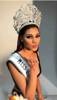 April Tobie, la isleña que representa a Honduras en Miss Universe 2017