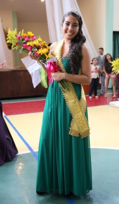 Andrea Espinoza es la señorita Sagrado Corazón