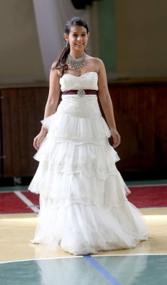 Andrea Espinoza es la señorita Sagrado Corazón