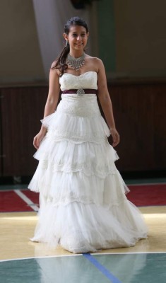 Andrea Espinoza es la señorita Sagrado Corazón