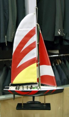 Medios de transporte como adornos