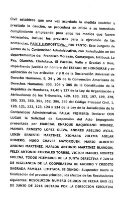 Ingobernabilidad en la Cooperativa Sagrada Familia