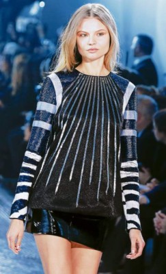 Sensualidad en la pasarela