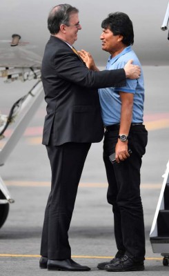 FOTOS: Así fue la llegada de Evo Morales a México tras complicado trayecto