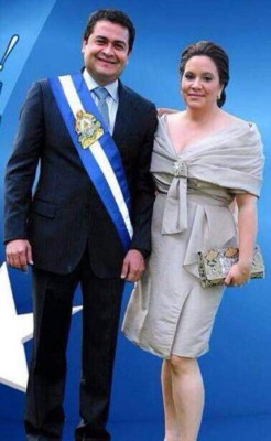 La imagen y los vestidos de Ana García Hernández, la primera dama de Honduras