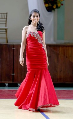 Andrea Espinoza es la señorita Sagrado Corazón